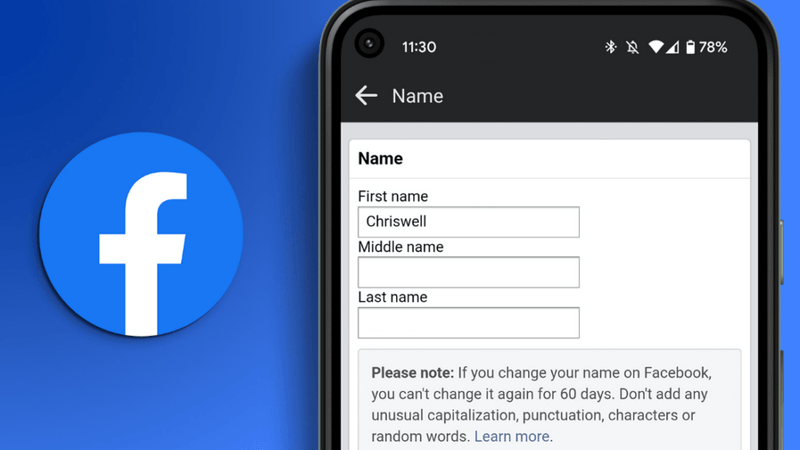 Những lý do Facebook không cho đặt tên 1 chữ