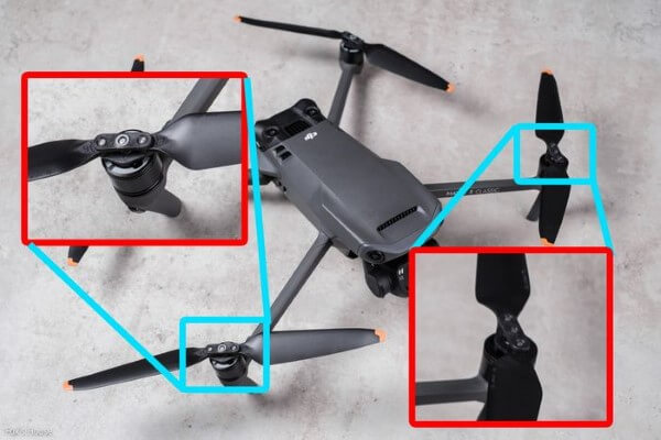 Chi tiết cấu tạo cánh quạt flycam cơ bản