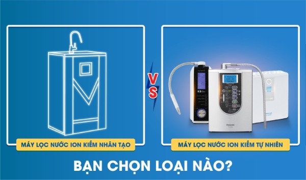 Nhận biết máy ion kiềm điện giải và thiết bị tạo nước kiềm bằng lõi lọc