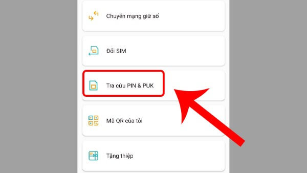 Chọn mục “Tiện ích”