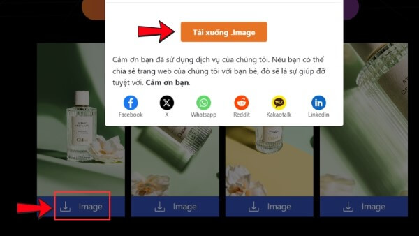 Nhấn “Tải xuống”