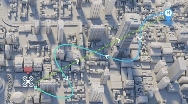 Sử dụng tính năng Find My Drone hoặc Find Aircraft