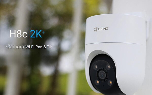 Dòng camera IP ngoài trời 360 độ 4MP EZVIZ H8c 2K