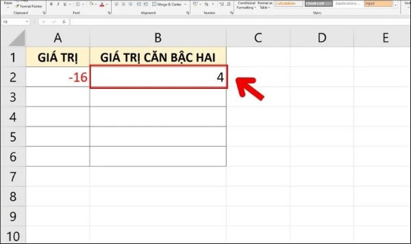 Kết quả nhận về là 4