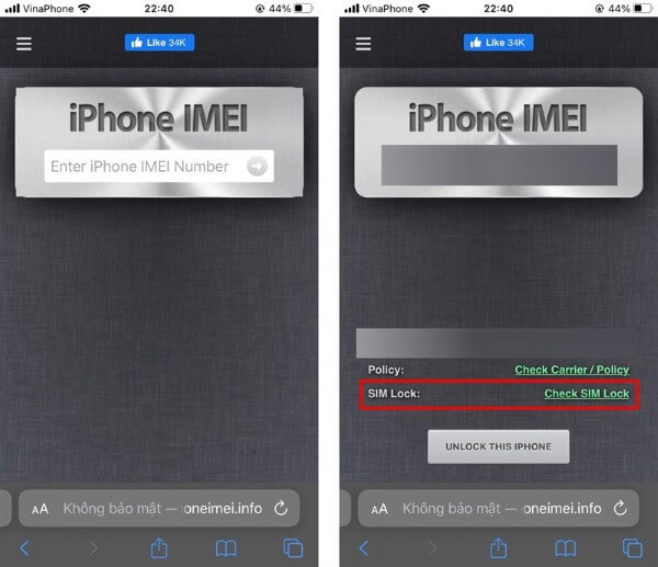 Truy cập website chính thức của Apple để kiểm tra