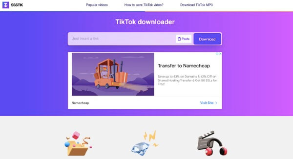 Công cụ hỗ trợ tải video và âm thanh SSSTik