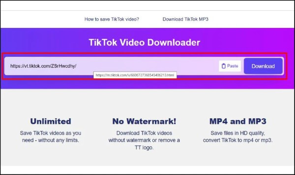 Dán liên kết video
