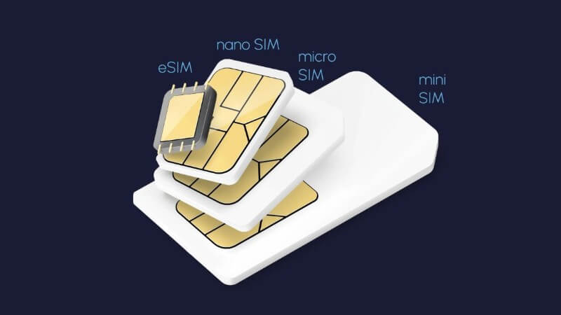 eSIM được tích hợp trực tiếp trên bo mạch của iPhone