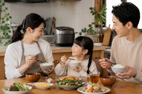 Cơm chín đều, hương vị tự nhiên