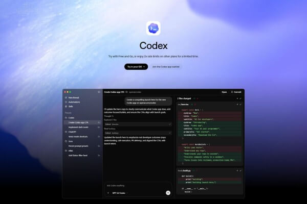 Codex CLI được phát hành theo hướng mã nguồn mở