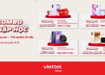 Combo nhập học: Học tập hăng say, trải nghiệm đủ đầy