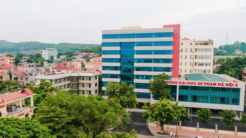 Trường Đại học Sư Phạm Hà Nội 2 tọa lạc tại Xuân Hòa, Phú Thọ