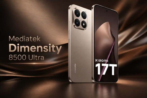 Xiaomi 17T được trang bị chip xử lý Dimensity 8500 Ultra