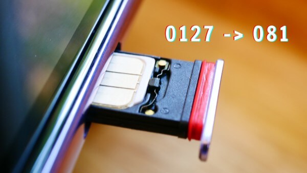 Đầu số 081 được chuyển đổi từ đầu số cũ 0127