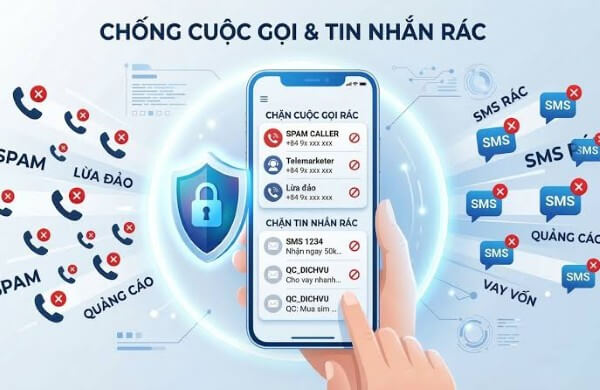 Một số cách chặn các số rác và báo cáo cuộc gọi lừa đảo