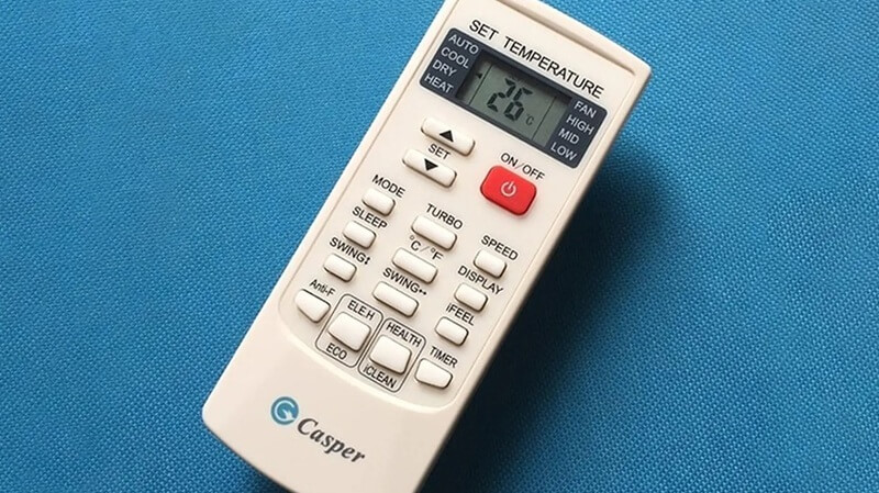 Tìm hiểu ý nghĩa các nút bấm và biểu tượng trên màn hình điều hòa Casper