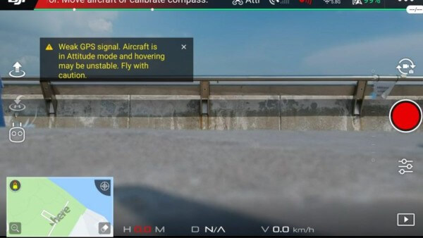 Một số lỗi thường gặp khi sử dụng Flycam
