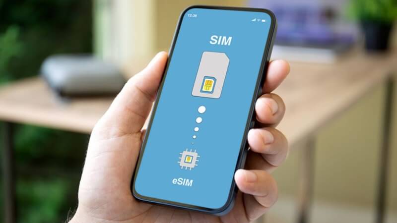 eSIM là SIM điện tử tích hợp vào bo mạch thiết bị