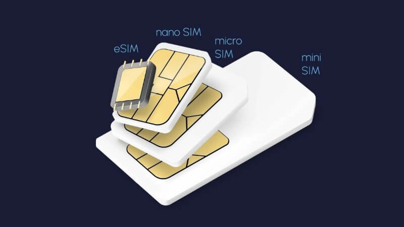 eSIM được tích hợp trực tiếp vào bo mạch của thiết bị