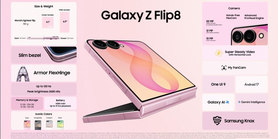 Flip8 có mấy phiên bản? Tìm hiểu các phiên bản bộ nhớ, màu sắc