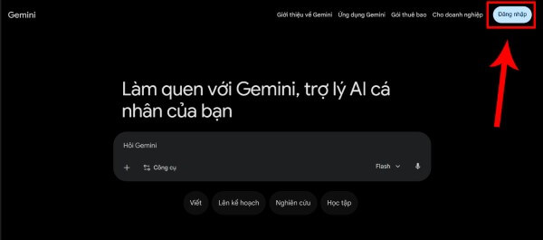 Đăng nhập vào tài khoản Google