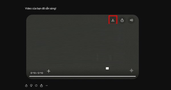 Nhấn biểu tượng tải xuống