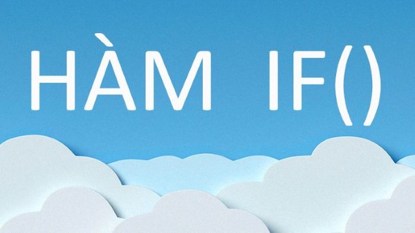 Cú pháp hàm IF: =IF(logical_test, value_if_true, value_if_false)