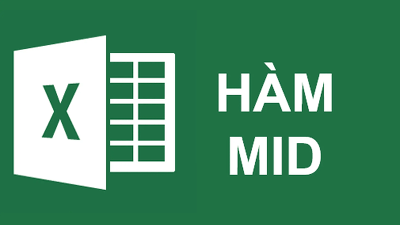 Chức năng của hàm MID trong Excel