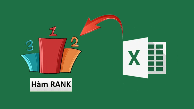 Tìm hiểu hàm xếp hạng Rank trong Excel