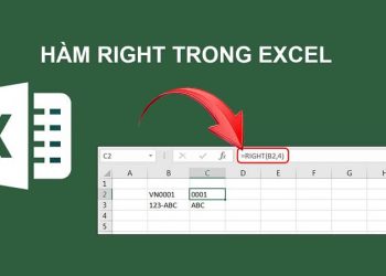 Cách dùng hàm Right trong Excel và ví dụ chi tiết từ A-Z