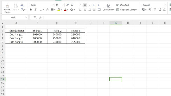 Tham khảo ví dụ cách dùng hàm SUM trong Excel