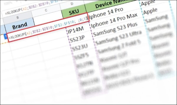 Một số lưu ý khi sử dụng hàm XLOOKUP nhiều điều kiện