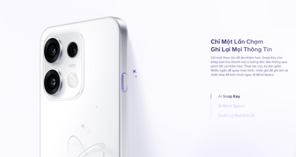 Lưu nhanh ý tưởng chỉ với một lần chạm với AI Snap Key