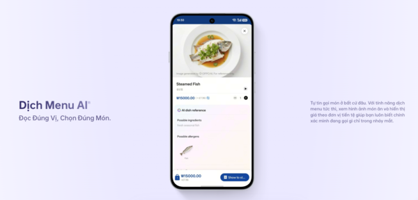Dịch Menu AI