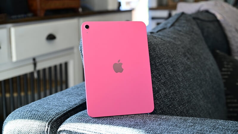 iPad màu hồng sở hữu vẻ ngoài nhẹ nhàng và thời thượng