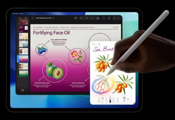 iPad Pro M5 sở hữu màn hình Ultra Retina XDR công nghệ OLED 2 lớp tiên tiến