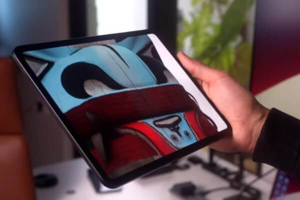 iPad Pro M5 thiết kế mỏng nhẹ chỉ dày khoảng 5,1mm