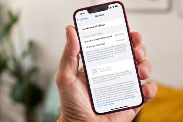 Kiểm tra bảo hành của Apple trên iPhone