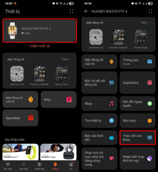 Chọn HUAWEI Watch Fit 4