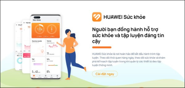 Tải ứng dụng Huawei Health về iPhone