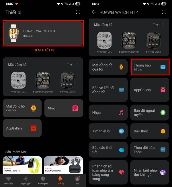 Chọn HUAWEI Watch Fit 4