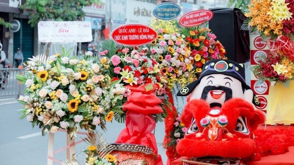 Chúc khai trương hồng phát với ý nghĩa phát triển, làm ăn phát đạt, tài lộc dồi dào