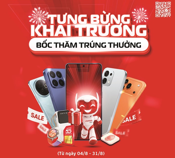 Viettel Store khai trương siêu thị mới tại Rạch Giá, tỉnh An Giang
