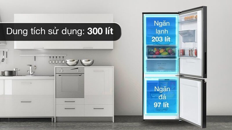 Lựa chọn kích thước tủ lạnh 300 lít phù hợp với nhu cầu sử dụng