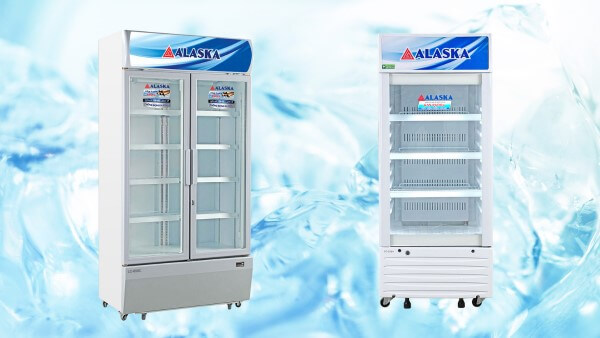 Tủ mát Alaska đa dạng mẫu mã từ 1 đến 3 cánh
