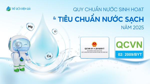 Các quy chuẩn kỹ thuật quốc gia về nước sạch do Bộ Y tế