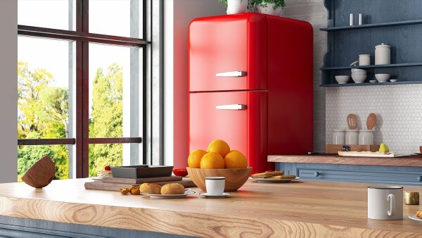 Ánh nắng trực tiếp có thể làm lớp vỏ ngoài của tủ lạnh nhanh xuống cấp