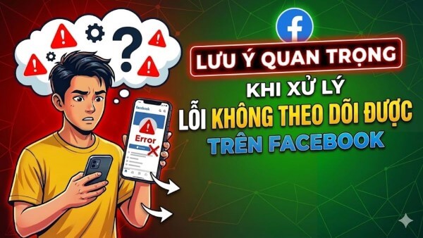 Các lưu ý giúp tránh lỗi Follow trên Facebook