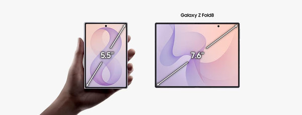 Màn hình rộng tỷ lệ 4:3 chuẩn tablet của Galaxy Z Fold8