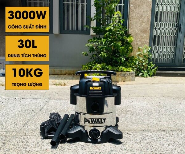 Máy hút bụi công nghiệp Dewalt DXV30S